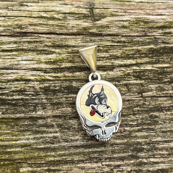 Other - Grateful Dead gemstone inlay Pendant By David Freeland Jr